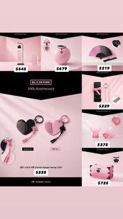 (早鳥價) BLACKPINK HERITAGE COLLECTION blackpink 10th anniversary collect周邊線下代購 blackpink公仔 Deadline md