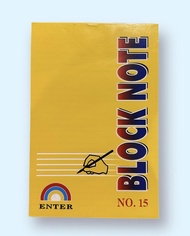 Block Note / Writing Pad / Buku Note / Buku Seminar A5 20 Enter