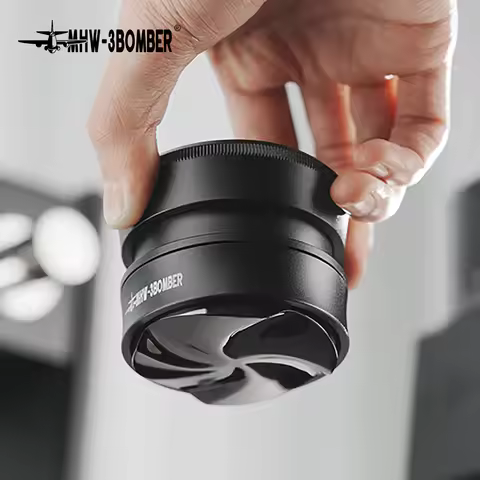 MHW-3BOMBER Espresso Coffee Distributor 51/53.35/58.5mm, Gravity Coffee Distribution Tool Portafilte