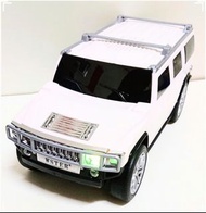 帳號內物品可併單限時大特價    WS-590悍馬車Hummer造型LED燈USB充電Bluetooth wireless speaker無線藍芽喇叭8W輸出26*11*11cm/音樂music播放mp3/TF Card卡/FM收音機廣播/AUX/軍事迷收藏必備