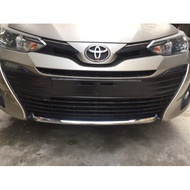 Chromium-plated Front Bumper Case Vios 2019 2020 2021 2022 2023 Beautiful Anti-Scratch
