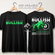 Casual Kaos Crypto The Season Bullish Baju Distro Trading Cryptocurency Saham Bitcoin Cotton Combed 