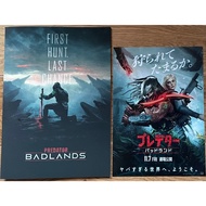 Predator: Badlands Japan Program + Flyers Set | Elle Fanning Dimitrius Schuster | Japan Exclusive Mo