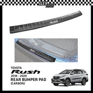 Toyota Rush 2018-2021 Premium Carbon Bumper Guard Bumper Pad