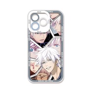 เคสสำหรับ Realme C55 C53 C11 C12 C30 C25S C30S 3 7 6 Pro 5 5i 5S 6S เคสมือถือ Jujutsu Kaisen Gojo Satoru Megumi Sukuna ญี่ปุ่นกันกระแทกแบบใสซิลิกาเจลนิ่มน่ารักลายอะนิเมะการ์ตูนโปร่งใส