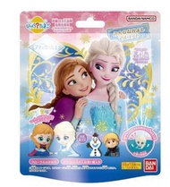 (冰雪奇緣Frozen) 日本Disney Bandai 玩具泡澡沐浴球 炭酸入浴料+驚喜玩具 (入浴球 / 泡澡球 / 入浴劑  + 彩蛋)