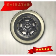 4" Transparent PU Wheels Wheel Only, Transparent PU, Scooter/Scooter Wheels