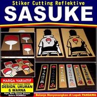 Reflective Cutting Sticker: "Mecca SASUKE "