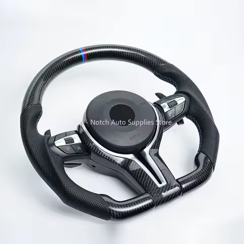 Suitable for BMW 1/2/3/4/5/6/7 Series, X1/X2/X3/X4/X5/X6, F02/F10/F30/F15/F20 Carbon Fiber Steering