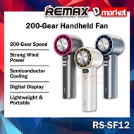 Remax RS-SF12 Handheld Fan 200 Gear Stepless High Speed Portable Fan Remax Handheld Fan Remax Fan Tr