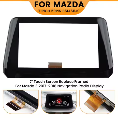B61A611J0 7 inch Touch Screen for Mazda 3 Axela 2017-2018 TM070RDH03-00 Navigation Player Display To