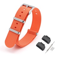 Nylon Canvas Watchband Ga110 Durable Wristwatch Strap for DW5600 6900 Gw5610 Gd100 Ultra-Thin Matte 