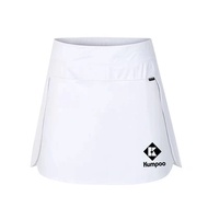 Kumpoo Skirts Women Sports Short Skirt Quick Dry Badminton Tennis Pant Skirt Fake Two Pieces High Waist Fitness Running Marathon Skirt Tennis Skirt Fast Dry Breathable Black Skirt