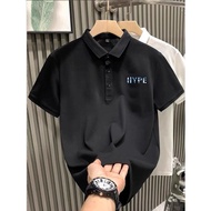 baju polo  HYPE SEASONAL CREATION Graphic Printed Tee M-3XL#05 men's  polo shirt