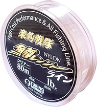 turingmonkey Turimon Raku Fishing Sentai Trout Ranger Line, Nylon, 26.4 ft (80 m), 4 lbs, Clear