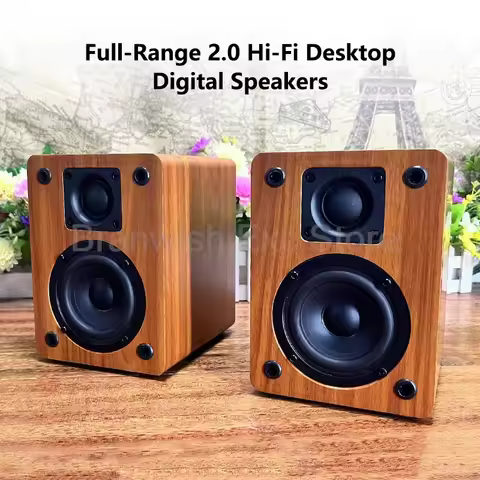3 Inch Passive Speaker 15-20W Sound Box 2.0 HiFi Full Range Speaker High Fidelity Audio for Home The