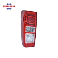 ไฟท้าย DMAX ปี 12-15 DIAMOND เสื้อ(L)LED(DRL) (04-55800L) (ราคาต่อ 1 ชิ้น)