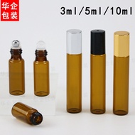 Customized Size Color logo3ml 5ml 10ml Roll-On Bottle Perfume Eye Cream Essential Oil Roll-On Bottle