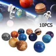 10pcs Planet Ball Toys Planet Galaxy Ball Elastic Sponge Ball Planet Ball Educational Toys