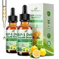 GLP-1 Drops, GLP-1 Supplement, Containing 800mg Ceylon Cinnamon, Green Tea, Pineapple Protease, GLP-
