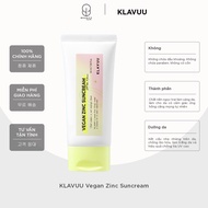 Klavuu Vegan Zinc Suncream SPF50+ PA+++ 50ml KSN0001