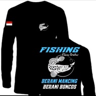 KAOS FISHING IKAN GABUS Round neck sweatshirt 520 cotton M-3XL