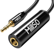 MillSO 1/4 to 3.5mm Instrument Cable, TRS Headphone Adapter 6.35mm Female to 3.5mm Male 1/8 to 1/4 S