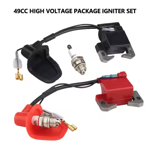 Performance Red IGNITION COIL for 43cc 47cc 49cc Mini Quad Pocket Dirt Bike ATV 2-Stroke Engine part
