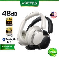 UGREEN Max6 Studio Pro Wireless Hi-Res Headphones 48dB ANC 120H Playtime Battery LDAC Spatial Audio 