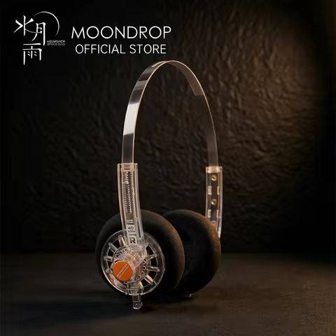 MOONDROP OLD FASHIONED On-Ear Headphone 40mm Large Dynamic Driver 0.78-2pin 3.5mm Plug