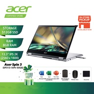 Acer Spin 3 ( SP313-51N-50QS / SP313-51N-56CM ) 13.3" IPS Touch Laptop I5-1135G7 8GD4 512SSD WIN11H 