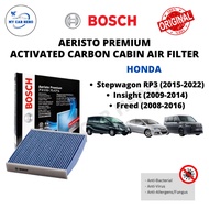BOSCH Aeristo Premium Activated Carbon Cabin Air Filter 0986AF7002 Honda Stepwagon 2015-2022 Insight