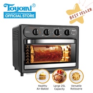 TOYOMI 25L Air Fryer Oven with Rotisserie AFO 2525RC