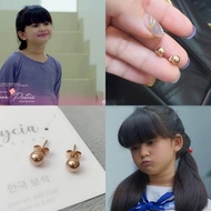 " Anting anak titanium anti karat