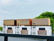 (SALE SALE) Loa Bluetooth Hộp Gỗ XM505 Thiết Kế Cổ Điển Sang Trọng Có Giá Để Điện Thoại Âm Thanh Hay