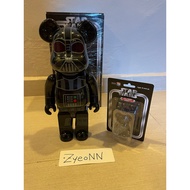 Bearbrick Darth Vader Rogue One Ver. 400% + 100% *100% Blister Damaged*