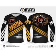 2023 New Fashion Long sleeved T-shirt Gamma Upsilon ALUMNI and NON-ALUMNI Full Sublimation Long Slee