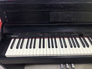 Roland wooden keys digital piano dp603 with bench