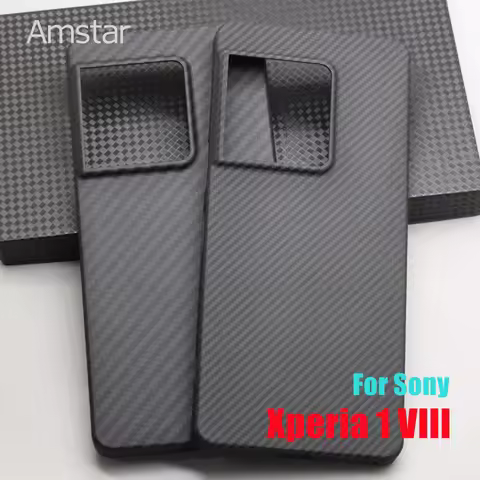 For Sony Xperia 1 VIII Kevlar Carbon Fiber Phone Case Luxury Aramid Fiber Xperia 1 VIII Magnetic Cas