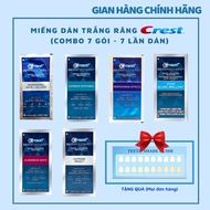 7-day Combo of Crest Teeth Whitening Strips
