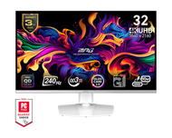 MSI - MSI MPG321URXW QD-OLED 32" 4K 240Hz 量子點電競顯示器 (MO-MP32QOW/CE-ACPC/LB-MON)