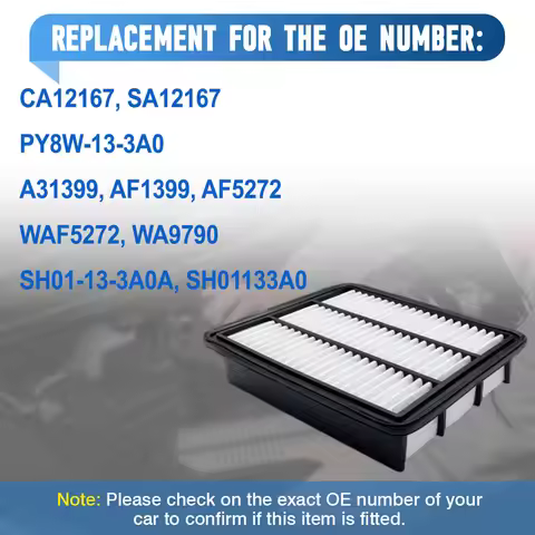 PY8W-13-3A0 CA12167 Car Engine Air Filter for Mazda 3 6 MAZDA CX-5 CX5 CX-9 CX9 2.5L Engine Fresh Ai