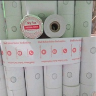 kertas struk thermal EDC logo Shell 57x40mm paket 10 Roll/pcs