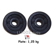 Lz 5Kg Chrome Barbell Dumbbells Dumbbells Set Barbells Silver