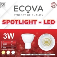 ECOVA Mr16 Halogen LED Spotlight 3W 5W COB Original Home Office Shop