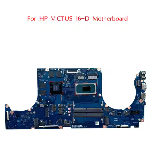M54821-601 Used For HP VICTUS 16-D Motherboard DAG3MMB3AA0 With I5-11260H + GTX1650/RTX3050 4G 100% 