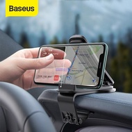 BASEUSที่วางโทรศัพท์ในรถยนต์ 360 องศาGPSนำทางที่วางโทรศัพท์แดชบอร์ดที่วางโทรศัพท์ยืนในรถยนต์สำหรับคลิปยึดโทรศัพท์อเนกประสงค์