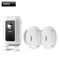 KERUI M7 Wireless Welcome Motion Sensor Security ALARM 32 เพลง DoorBell CHIME สมาร์ทหน้าแรก LED Nigh