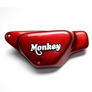 ฝาครอบข้างขวา ฝาครอบแต่ง ฝาครอบมอเตอร์ไซค์ HONDA MONKEY 125 มังกี้ แถม Logo monkey