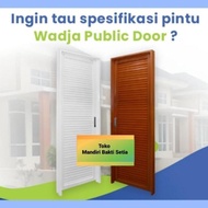 Pintu Kamar Mandi / Pintu Baja Wadja ( Wadja Public Door ) Gelmib39